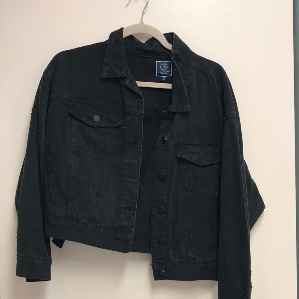 Black Jean Jacket